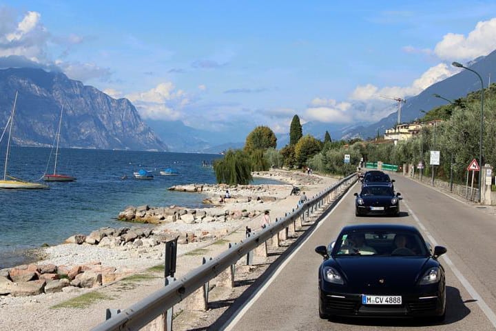 Porsche fahren Gardasee