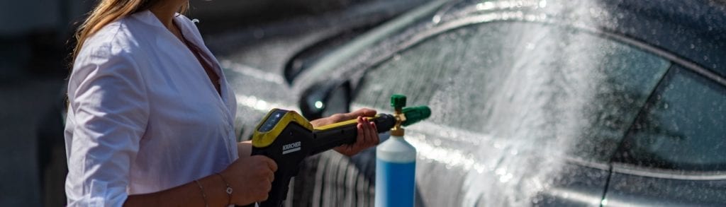 Mietwagen Sportwagen waschen