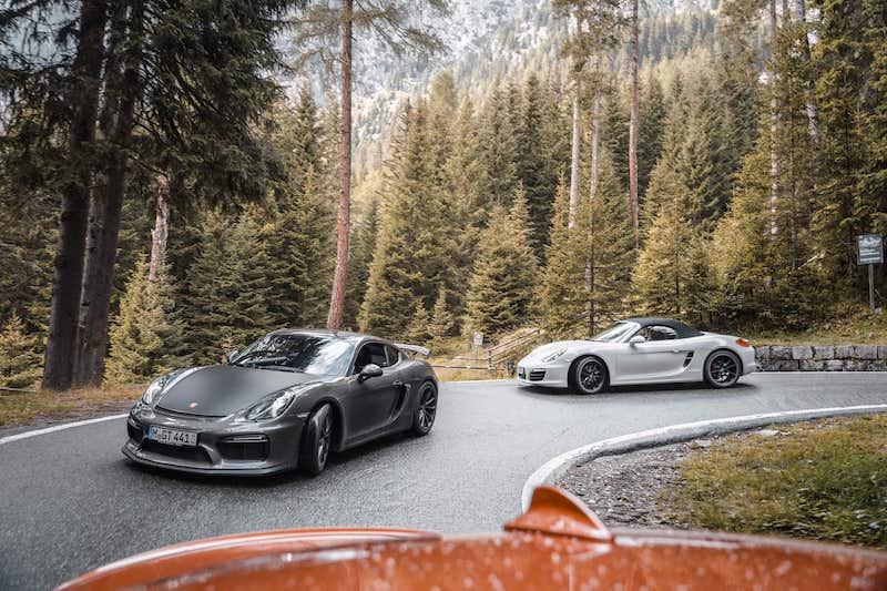 Roadtrip Sportwagentour in der Gruppe