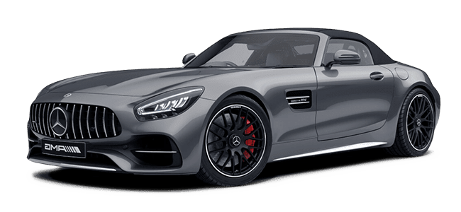 Marecedes AMG GT Mietwagen Animation