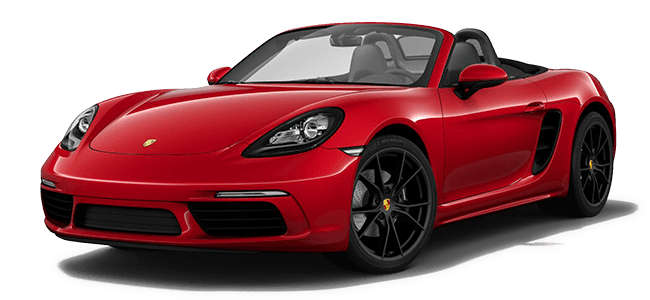 Porsche 718 Boxster rot