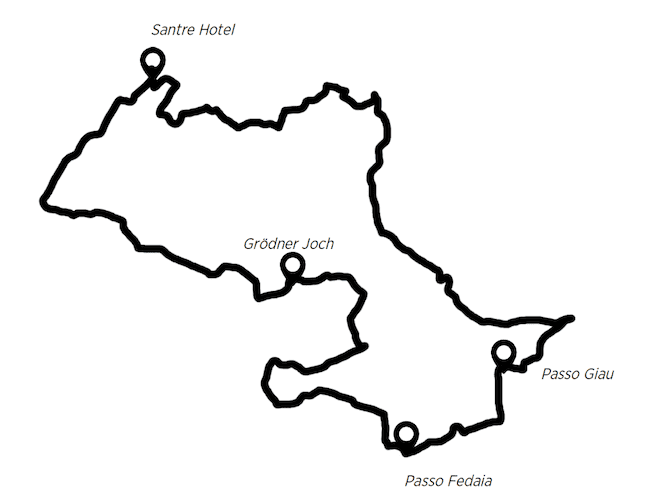 Darstellung von Route