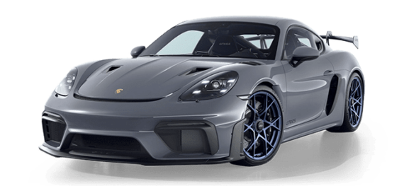 Porsche Cayman GT4RS Mietwagen Animation