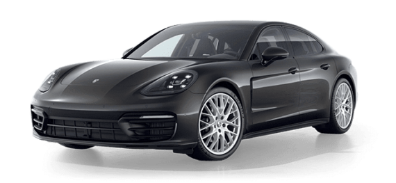 Porsche Panamera vulkangrau Mietwagen Animation