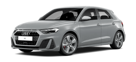 Audi A1 in grau
