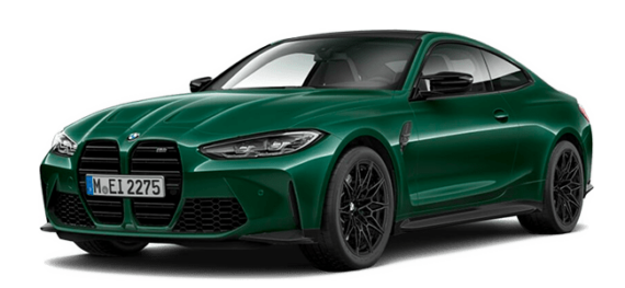 BMW M4 Competition grün Animation