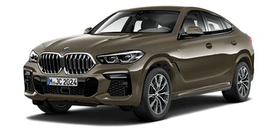 BMW x6 in braun