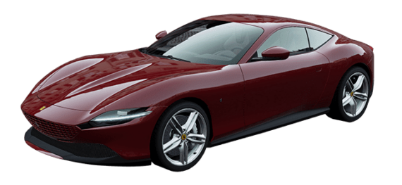 Ferrari Roma in Rot Mietwagen