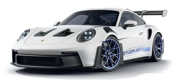 Porsche GT3 RS in weiß