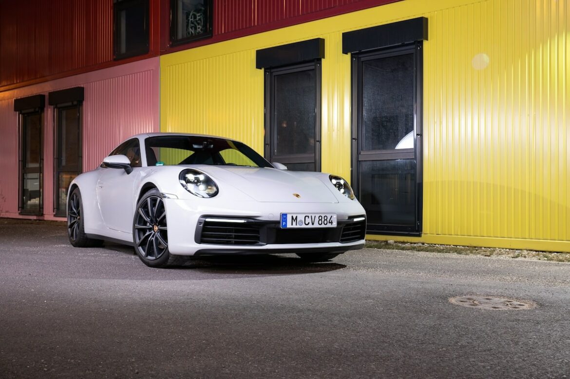 Ein Porsche 911, wie wir ihn in München zur Miete anbieten.