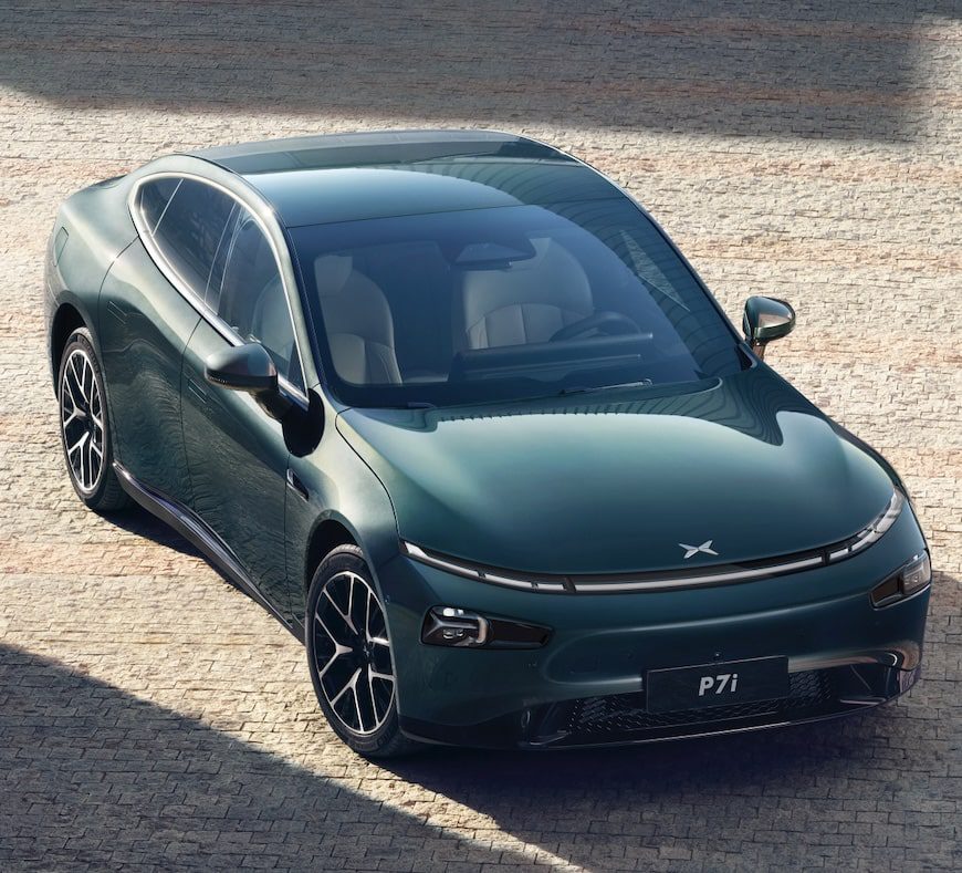 der xpeng p7i ist noch leider nur in china verfügbar