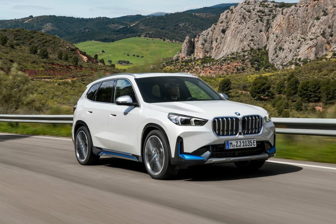 BMW iX1 Reichweite im Sommer-Test