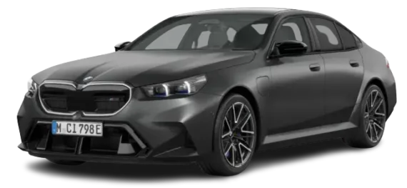 BMW M5 in frozen black Animation